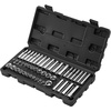 image:imageVEVOR Socket Set 225 Pieces 38 amp 14 amp 12 inch Drive Socket and Ratchet Set SAE and Metric Deep and Shallow Mechanic Tool Kit with Bits Accessories Storage Case CRV Alloy Steel for Repair14