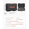 image:imageVEVOR Socket Set 225 Pieces 38 amp 14 amp 12 inch Drive Socket and Ratchet Set SAE and Metric Deep and Shallow Mechanic Tool Kit with Bits Accessories Storage Case CRV Alloy Steel for Repair14
