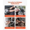 image:imageVEVOR Socket Set 225 Pieces 38 amp 14 amp 12 inch Drive Socket and Ratchet Set SAE and Metric Deep and Shallow Mechanic Tool Kit with Bits Accessories Storage Case CRV Alloy Steel for Repair1412