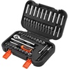 image:imageVEVOR Socket Set 225 Pieces 38 amp 14 amp 12 inch Drive Socket and Ratchet Set SAE and Metric Deep and Shallow Mechanic Tool Kit with Bits Accessories Storage Case CRV Alloy Steel for Repair14