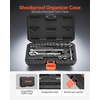 image:imageVEVOR Socket Set 225 Pieces 38 amp 14 amp 12 inch Drive Socket and Ratchet Set SAE and Metric Deep and Shallow Mechanic Tool Kit with Bits Accessories Storage Case CRV Alloy Steel for Repair14