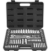 image:imageVEVOR Socket Set 225 Pieces 38 amp 14 amp 12 inch Drive Socket and Ratchet Set SAE and Metric Deep and Shallow Mechanic Tool Kit with Bits Accessories Storage Case CRV Alloy Steel for Repair1438