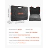 image:imageVEVOR Socket Set 225 Pieces 38 amp 14 amp 12 inch Drive Socket and Ratchet Set SAE and Metric Deep and Shallow Mechanic Tool Kit with Bits Accessories Storage Case CRV Alloy Steel for Repair38