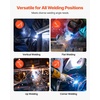 image:imageVEVOR Solid MIG Welding Wire ER70S6 0035inch 10 LBS Low Spatter Mild Steel Welding Wire with High Deoxidizers for AllPosition Gas Shielded WeldingER70S6 0035inch