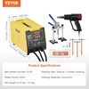 image:imageVEVOR Spot Welder Dent Puller 300W Stud Welder Dent Repair Kit with Heat Gun AutoManual Welding Mode 110V Auto Body Spot Welding Dent Repair Machine for Aluminum Car Body Panels RepairAluminum Pro
