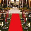 image:imageVEVOR Stanchions and Velvet Ropes 6Pcs Hollow Base with Stainless Steel Post amp 2625ft Carpet 4 Red Velvet Ropes Crowd Control Barriers Gold Stanchions Red Carpet Runner Poles for Party SuppliesBlack  Red
