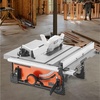image:imageVEVOR Table Saw 4500 RPM Portable Jobsite Table Saw with Sharp Edges amp High Cutting Precision Compact Table Saws with Dust Port For Woodworking Fit for Raw Wood Flooring amp Cabinets10inch1800W