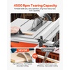 image:imageVEVOR Table Saw 4500 RPM Portable Jobsite Table Saw with Sharp Edges amp High Cutting Precision Compact Table Saws with Dust Port For Woodworking Fit for Raw Wood Flooring amp Cabinets10inch1800W