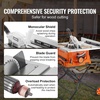 image:imageVEVOR Table Saw with Stand 10inch 15Amp 25in Max Rip Capacity Cutting Speed up to 5000RPM 40T Blade Portable Compact Jobsite Tablesaw wSliding Miter Gauge for Woodworking amp Furniture Making 018 Adjustable Depth for Woodworking