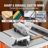 image:imageVEVOR Table Saw with Stand 10inch 15Amp 25in Max Rip Capacity Cutting Speed up to 5000RPM 40T Blade Portable Compact Jobsite Tablesaw wSliding Miter Gauge for Woodworking amp Furniture Making 018 Adjustable Depth for Woodworking