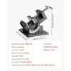 image:imageVEVOR Tilting Vise 425 Inch Jaw Width Portable Drill Press Bench Vise 090 Adjustable Tilt Durable Cast Iron Construction Workbench Vice for Woodworking for Benchtops and Drill Presses Black