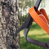image:imageVEVOR Tree Climbing Spikes 1 Pair HeightAdjustable Climbing Spurs 350lbs Load Capacity Tree Climbing Gear with Straps Arborist Equipment for Climbers Hunting Fruit PickingOrange Basic