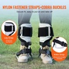 image:imageVEVOR Tree Climbing Spikes 1 Pair HeightAdjustable Climbing Spurs 350lbs Load Capacity Tree Climbing Gear with Straps Arborist Equipment for Climbers Hunting Fruit PickingWhite Upgraded