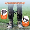image:imageVEVOR Tree Climbing Spikes 1 Pair HeightAdjustable Climbing Spurs 350lbs Load Capacity Tree Climbing Gear with Straps Arborist Equipment for Climbers Hunting Fruit PickingBrown Basic