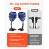 image:imageVEVOR Tree Climbing Spikes 1 Pair HeightAdjustable Climbing Spurs 350lbs Load Capacity Tree Climbing Gear with Straps Arborist Equipment for Climbers Hunting Fruit PickingBlue