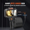 image:imageVEVOR Triple Lens Endoscope Camera 45 IPS Screen Borescope Inspection Camera with 1080P Lens 10 Adjustable Light 2860 mAh Battery Waterproof amp Oilproof Endoscope for Auto Wall Drain InspectionTripleView