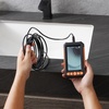 image:imageVEVOR Triple Lens Endoscope Camera 45 IPS Screen Borescope Inspection Camera with 1080P Lens 10 Adjustable Light 2860 mAh Battery Waterproof amp Oilproof Endoscope for Auto Wall Drain InspectionDualView