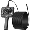 image:imageVEVOR Triple Lens Endoscope Camera 45 IPS Screen Borescope Inspection Camera with 1080P Lens 10 Adjustable Light 2860 mAh Battery Waterproof amp Oilproof Endoscope for Auto Wall Drain InspectionTripleView