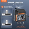 image:imageVEVOR Triple Lens Endoscope Camera 45 IPS Screen Borescope Inspection Camera with 1080P Lens 10 Adjustable Light 2860 mAh Battery Waterproof amp Oilproof Endoscope for Auto Wall Drain InspectionDualView