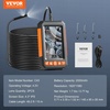image:imageVEVOR Triple Lens Endoscope Camera 45 IPS Screen Borescope Inspection Camera with 1080P Lens 10 Adjustable Light 2860 mAh Battery Waterproof amp Oilproof Endoscope for Auto Wall Drain InspectionDualView