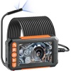 image:imageVEVOR Triple Lens Endoscope Camera 45 IPS Screen Borescope Inspection Camera with 1080P Lens 10 Adjustable Light 2860 mAh Battery Waterproof amp Oilproof Endoscope for Auto Wall Drain InspectionDualView