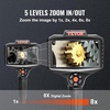 image:imageVEVOR Triple Lens Endoscope Camera 45 IPS Screen Borescope Inspection Camera with 1080P Lens 10 Adjustable Light 2860 mAh Battery Waterproof amp Oilproof Endoscope for Auto Wall Drain InspectionTripleView