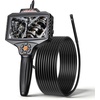 image:imageVEVOR Triple Lens Endoscope Camera 45 IPS Screen Borescope Inspection Camera with 1080P Lens 10 Adjustable Light 2860 mAh Battery Waterproof amp Oilproof Endoscope for Auto Wall Drain Inspection360View