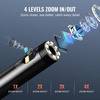image:imageVEVOR Triple Lens Endoscope Camera 45 IPS Screen Borescope Inspection Camera with 1080P Lens 10 Adjustable Light 2860 mAh Battery Waterproof amp Oilproof Endoscope for Auto Wall Drain InspectionDualView