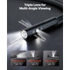 image:imageVEVOR Triple Lens Endoscope Camera 45 IPS Screen Borescope Inspection Camera with 1080P Lens 10 Adjustable Light 2860 mAh Battery Waterproof amp Oilproof Endoscope for Auto Wall Drain InspectionTripleView