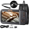image:imageVEVOR Triple Lens Endoscope Camera 45 IPS Screen Borescope Inspection Camera with 1080P Lens 10 Adjustable Light 2860 mAh Battery Waterproof amp Oilproof Endoscope for Auto Wall Drain InspectionTripleView