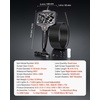 image:imageVEVOR Triple Lens Endoscope Camera 45 IPS Screen Borescope Inspection Camera with 1080P Lens 10 Adjustable Light 2860 mAh Battery Waterproof amp Oilproof Endoscope for Auto Wall Drain Inspection360View