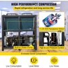 image:imageVEVOR Water Chiller 15Ton Capacity Industrial Chiller 15Hp AirCooled Water Chiller Finned Condenser with MicroComputer Control Stainless Steel Water Tank Chiller Machine for Cooling Water