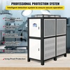 image:imageVEVOR Water Chiller 15Ton Capacity Industrial Chiller 15Hp AirCooled Water Chiller Finned Condenser with MicroComputer Control Stainless Steel Water Tank Chiller Machine for Cooling Water