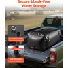 image:imageVEVOR Water Storage Bladder 634 Gal Collapsible Water Storage Bag WearResistant 1000D PVC Soft Waters Bag Leakproof Camping Tank Containers for Garden Irrigation RV Emergency Use Black