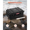 image:imageVEVOR Weatherproof Hard Case Heavy Duty Protective Dry Box with PreCut Foam Wheels amp Retractable Pull Handles for Travel Hunt Military Tactical IP67 Waterproof Case for Cameras57x45x28225617721091in
