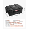 image:imageVEVOR Weatherproof Hard Case Heavy Duty Protective Dry Box with PreCut Foam Wheels amp Retractable Pull Handles for Travel Hunt Military Tactical IP67 Waterproof Case for Cameras57x45x28225617721091in