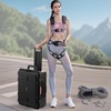 image:imageVEVOR Weatherproof Hard Case Heavy Duty Protective Dry Box with PreCut Foam Wheels amp Retractable Pull Handles for Travel Hunt Military Tactical IP67 Waterproof Case for Cameras57x45x28225617721091in