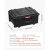 image:imageVEVOR Weatherproof Hard Case Heavy Duty Protective Dry Box with PreCut Foam Wheels amp Retractable Pull Handles for Travel Hunt Military Tactical IP67 Waterproof Case for Cameras57x45x2824819691252in