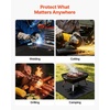 image:imageVEVOR Welding Blanket Roll 5 x 150 FT Silicone Coated Fiberglass Welding Blanket Up to 1800F Heat Resistant Safety Protection Blankets Flame Retardant Fireproof Insulation Mat Roll1