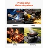 image:imageVEVOR Welding Blanket Roll 5 x 150 FT Silicone Coated Fiberglass Welding Blanket Up to 1800F Heat Resistant Safety Protection Blankets Flame Retardant Fireproof Insulation Mat Roll1