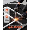 image:imageVEVOR Welding Blanket Roll 5 x 150 FT Silicone Coated Fiberglass Welding Blanket Up to 1800F Heat Resistant Safety Protection Blankets Flame Retardant Fireproof Insulation Mat Roll1