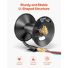 image:imageVEVOR Welding Hose Reel Hand Crank Rewind Hose Reel with 3FT Leadin Hose and 91618 B Fittings CeilingWall Mount Heavy Duty Steel Reel for Workshops Garages Welding Hose Not Included146 x 106 x 129 inch