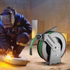 image:imageVEVOR Welding Hose Reel Hand Crank Rewind Hose Reel with 3FT Leadin Hose and 91618 B Fittings CeilingWall Mount Heavy Duty Steel Reel for Workshops Garages Welding Hose Not IncludedT Grade16 x 78 x 17Inch