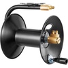 image:imageVEVOR Welding Hose Reel Hand Crank Rewind Hose Reel with 3FT Leadin Hose and 91618 B Fittings CeilingWall Mount Heavy Duty Steel Reel for Workshops Garages Welding Hose Not Included146 x 106 x 129 inch