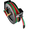 image:imageVEVOR Welding Hose Reel Hand Crank Rewind Hose Reel with 3FT Leadin Hose and 91618 B Fittings CeilingWall Mount Heavy Duty Steel Reel for Workshops Garages Welding Hose Not IncludedT Grade16 x 78 x 17Inch
