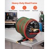 image:imageVEVOR Welding Hose Reel Hand Crank Rewind Hose Reel with 3FT Leadin Hose and 91618 B Fittings CeilingWall Mount Heavy Duty Steel Reel for Workshops Garages Welding Hose Not IncludedT Grade14 Inch x 100FT