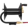 image:imageVEVOR Welding Hose Reel Hand Crank Rewind Hose Reel with 3FT Leadin Hose and 91618 B Fittings CeilingWall Mount Heavy Duty Steel Reel for Workshops Garages Welding Hose Not Included146 x 106 x 129 inch