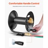 image:imageVEVOR Welding Hose Reel Hand Crank Rewind Hose Reel with 3FT Leadin Hose and 91618 B Fittings CeilingWall Mount Heavy Duty Steel Reel for Workshops Garages Welding Hose Not Included146 x 106 x 129 inch