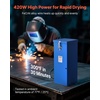 image:imageVEVOR Welding Rod Oven 200LBS Capacity Countertop Electrodes Drying Oven 1060W 120V 104F  392F Adjustable Welding Rods Dryer for 18inch Stick Electrode  with Locking Latch amp Temperature Gauge50LBS