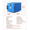 image:imageVEVOR Welding Rod Oven 200LBS Capacity Countertop Electrodes Drying Oven 1060W 120V 104F  392F Adjustable Welding Rods Dryer for 18inch Stick Electrode  with Locking Latch amp Temperature Gauge200LBS